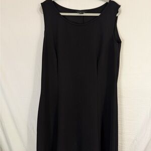 Perceptions Classic Black Midi Dress